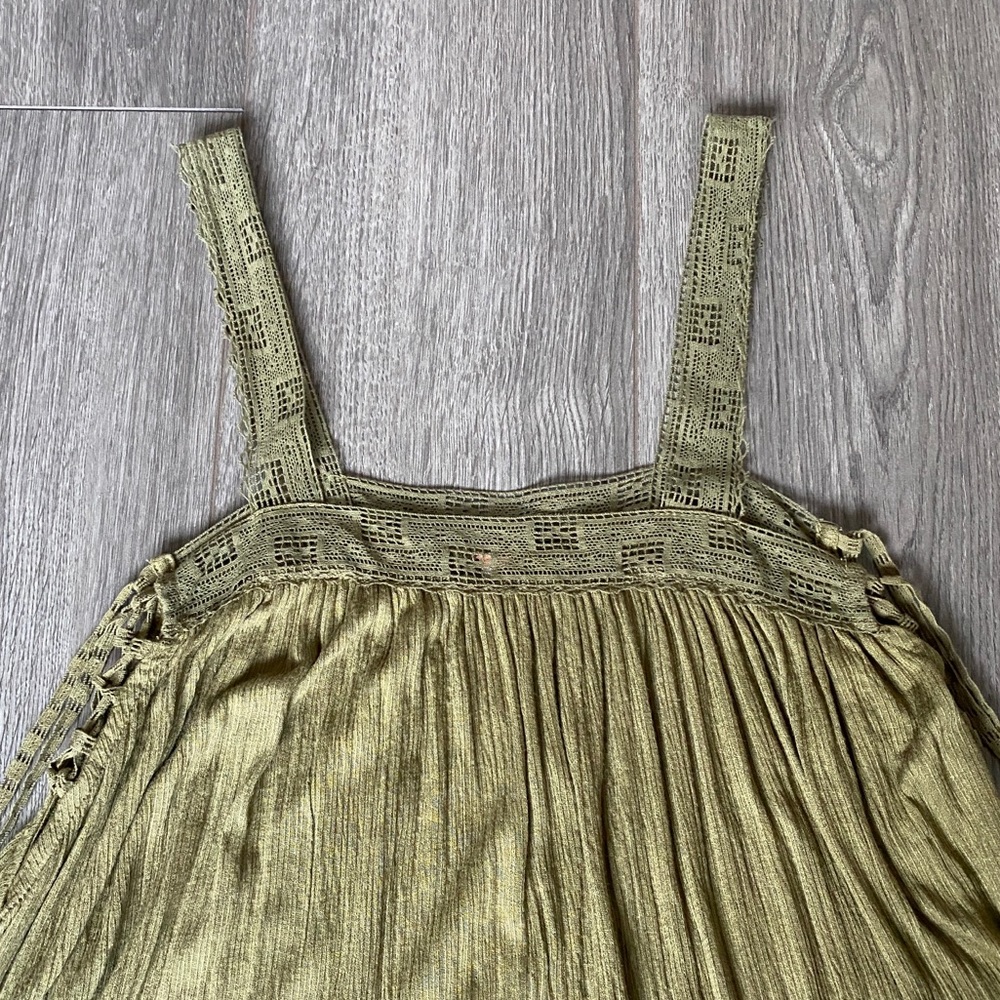 Free People Sweet Thing Tunic In Moss Extra Small - Picture 4 of 11